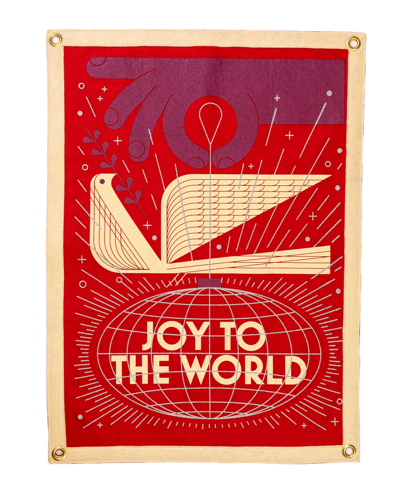 Joy To the World Camp Flag