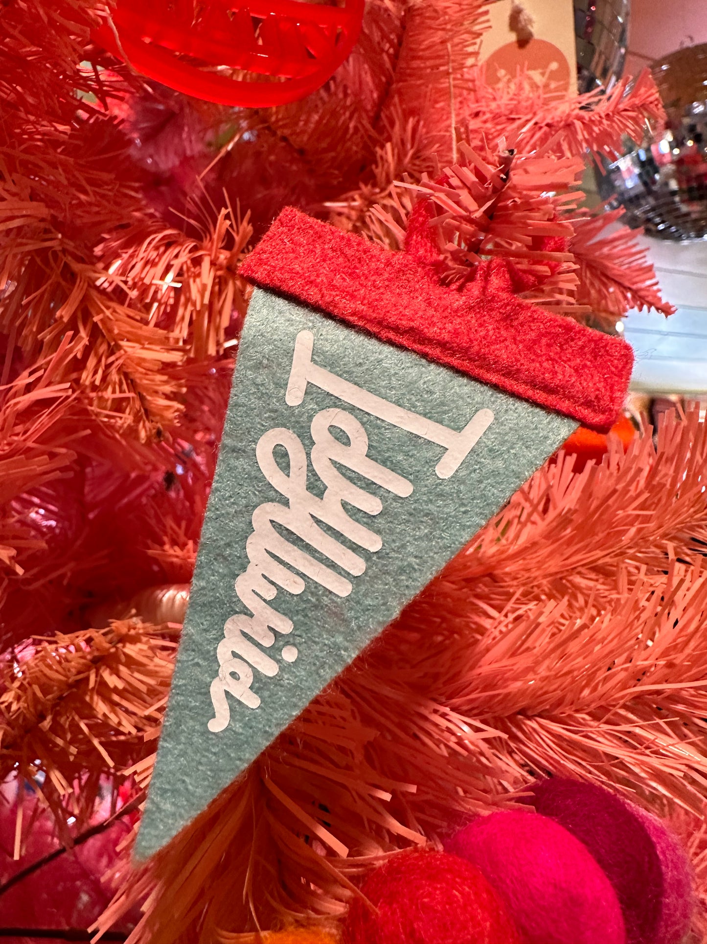 Idyllwild Mini Pennant Ornament