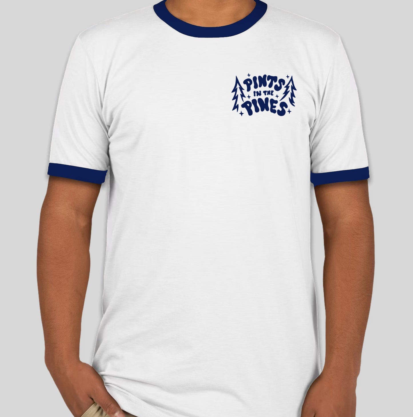Pints In The Pines Ringer Tee