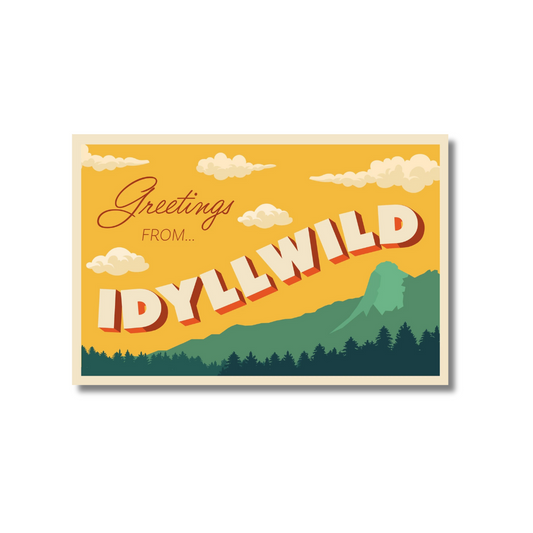 Greetings from Idyllwild Postcard
