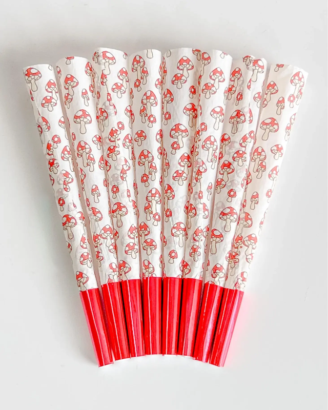 Mushroom Rolling Cones (8-pack)