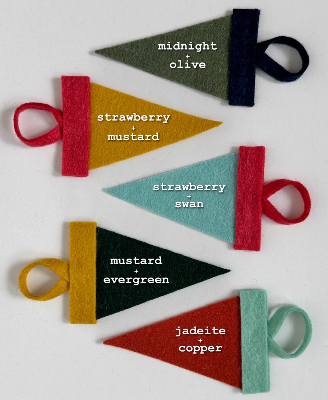 Idyllwild Mini Pennant Ornament