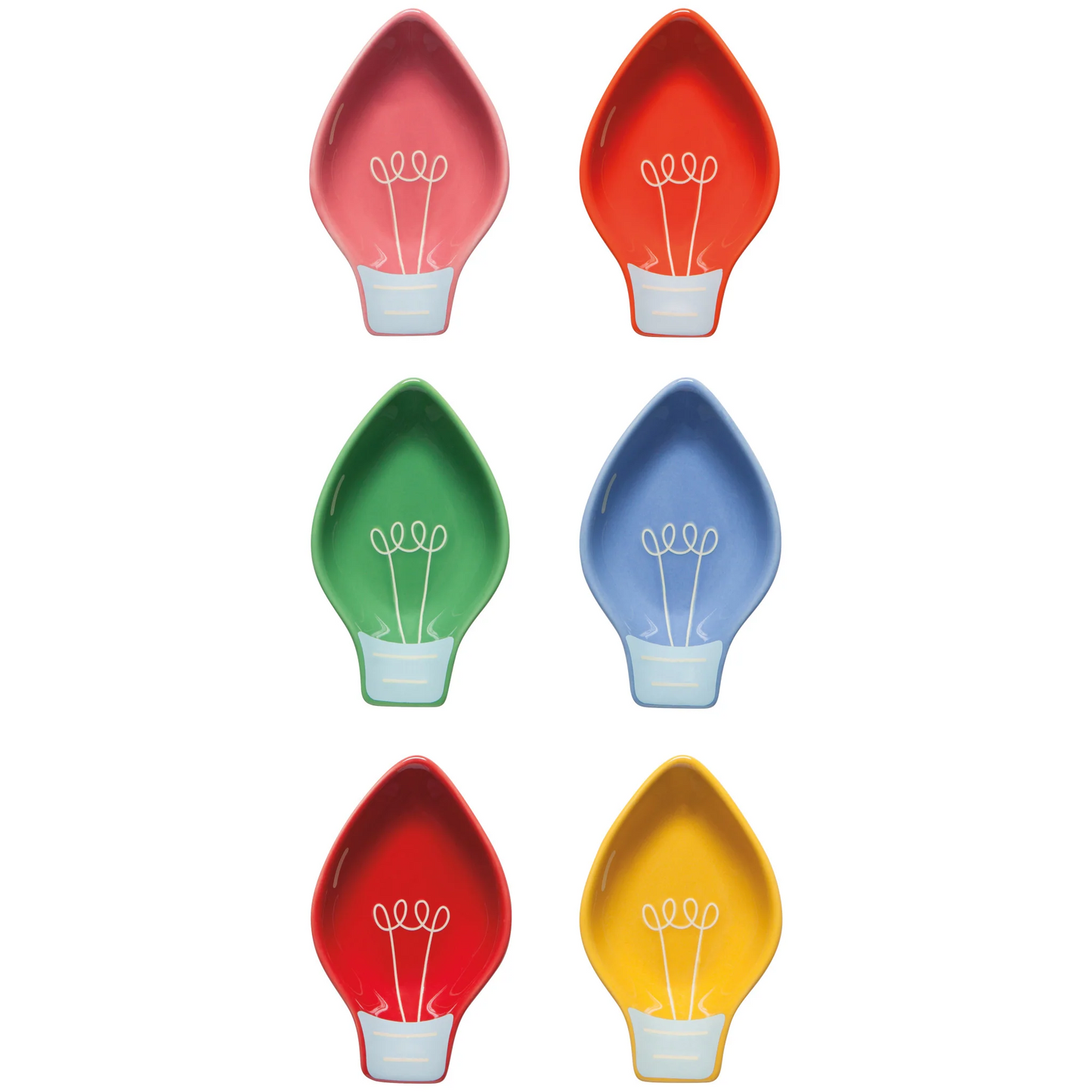 Individual Spirits Bright Shaped Pinch Bowls