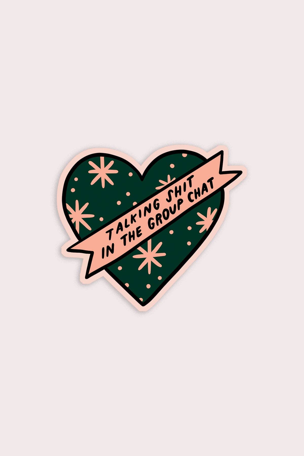 Talking Shit In The Group Chat Sticker