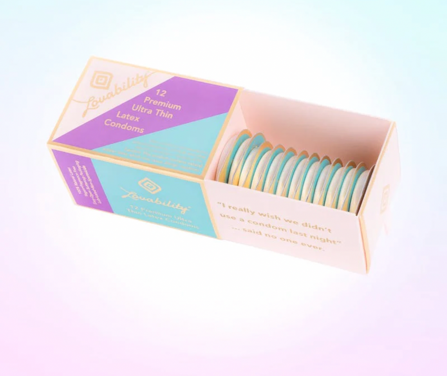 Lovability 12 Pack Condoms