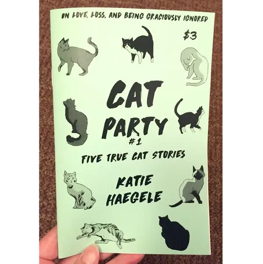 Cat Party Zine #1: Five True Cat Stories