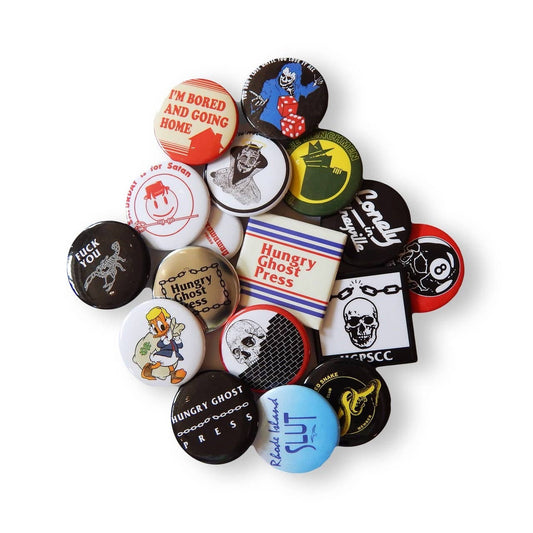 Hungry Ghost Press 1.5" Buttons