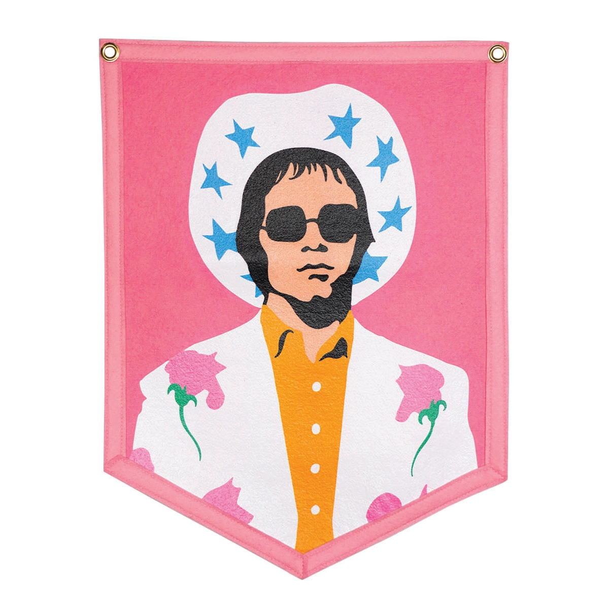 Cowboy Camp Flag - Elton John
