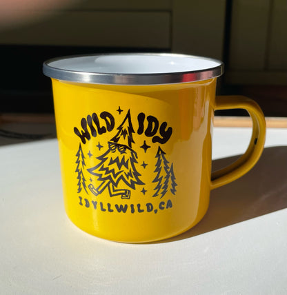 Wild Idy Tin Camping Mug