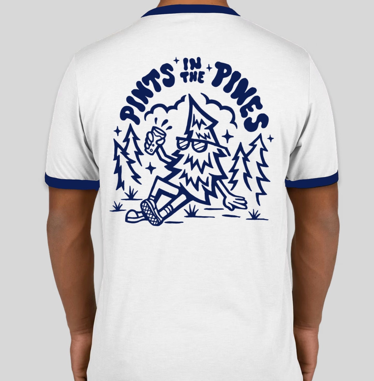 Pints In The Pines Ringer Tee