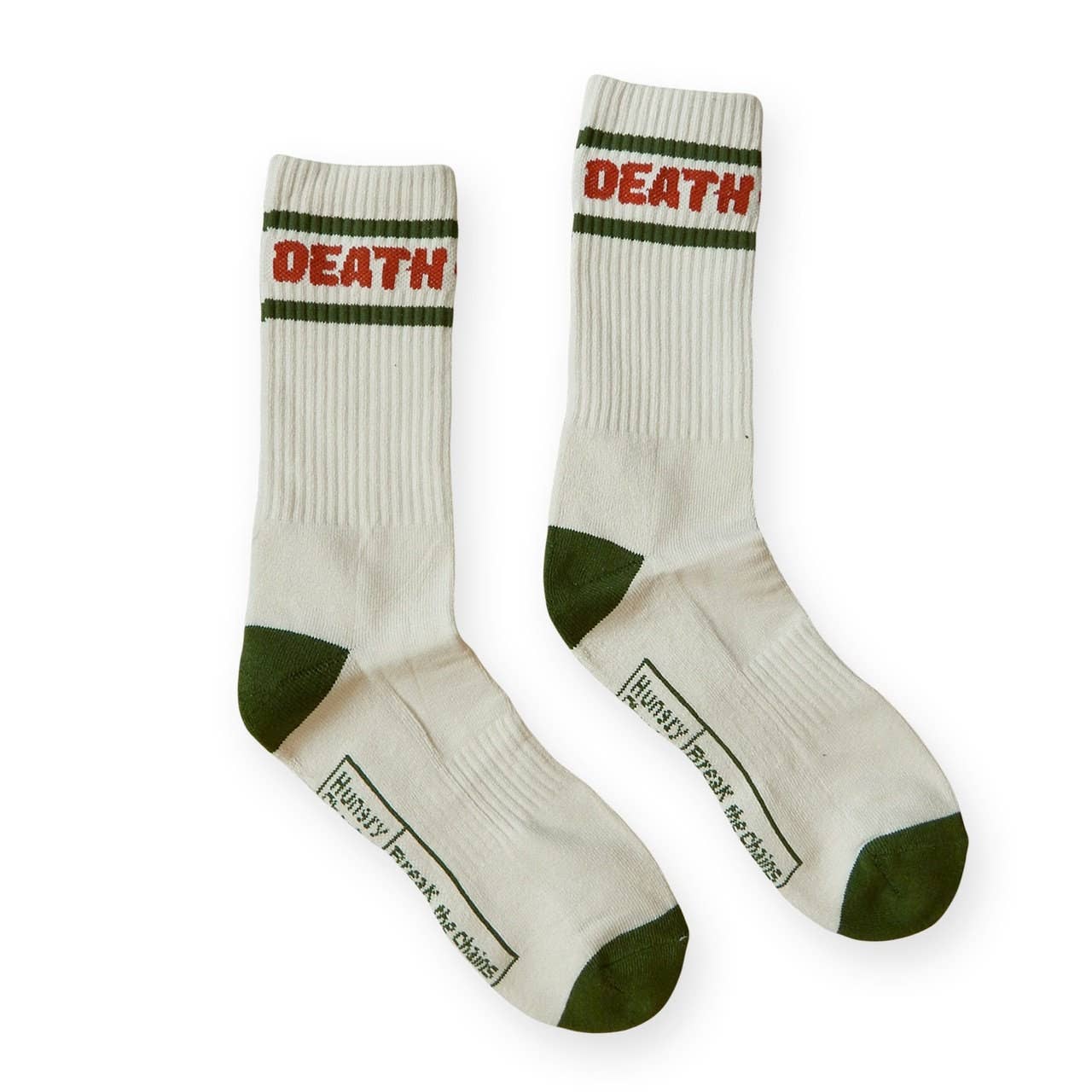 Death and Time Crew Socks