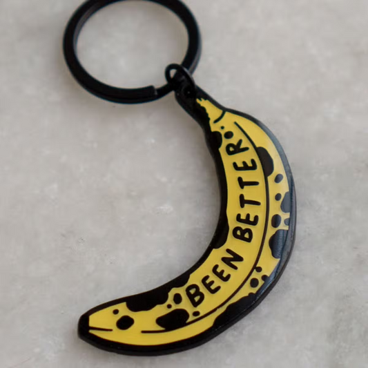 Been Better (Banana) Keychain