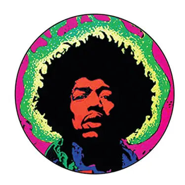 Jimi Hendrix Button