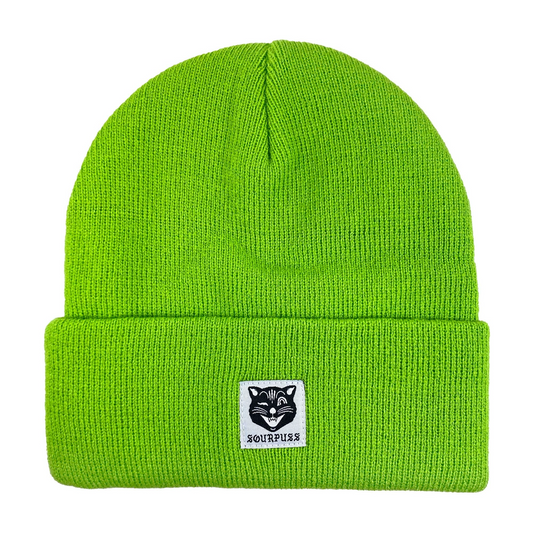 Sourpuss Jinx Cat Knit Hat Beanie