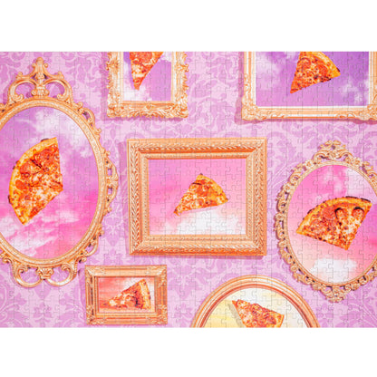 🍕 Pie in the Sky 🍕 | 500 Piece Pezel Jigsaw Puzzle w/ Canvas Bag