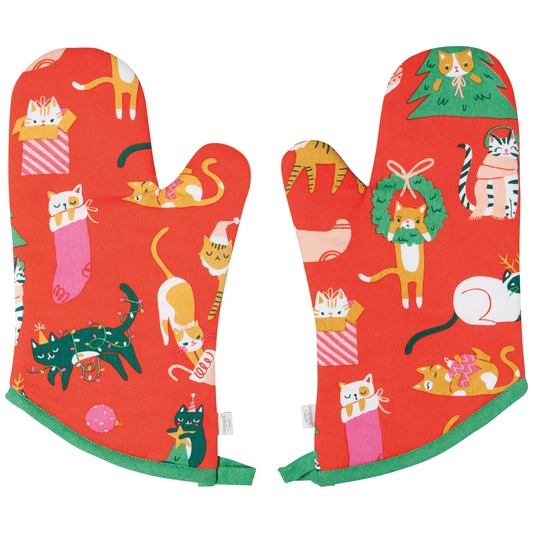 Let it Meow Packaged Mitts Set of 2
