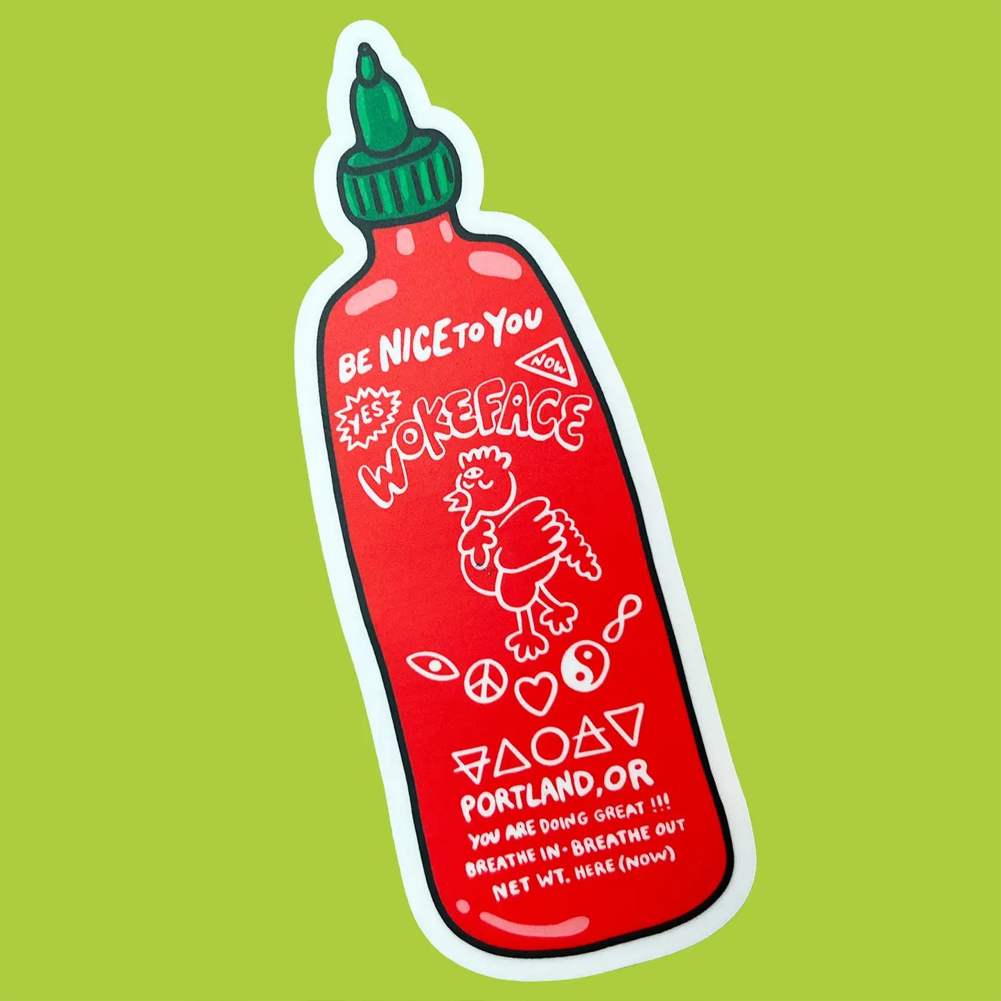 Sriracha Sticker