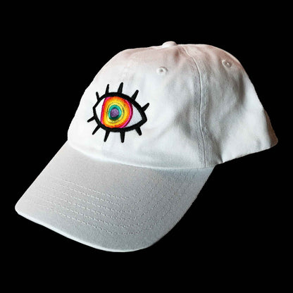 Wokeface Rainbow Eye Hat