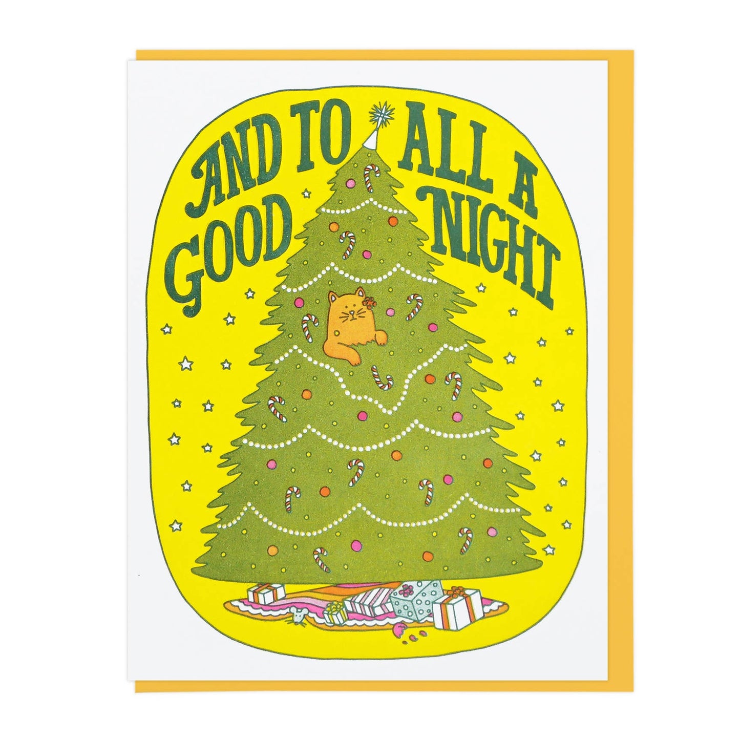 And To All A Good Night Greeting Card