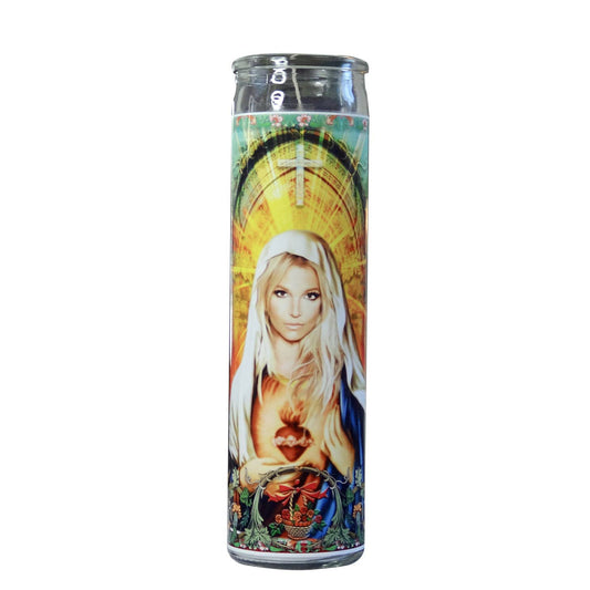 Britney Spears Prayer Candle