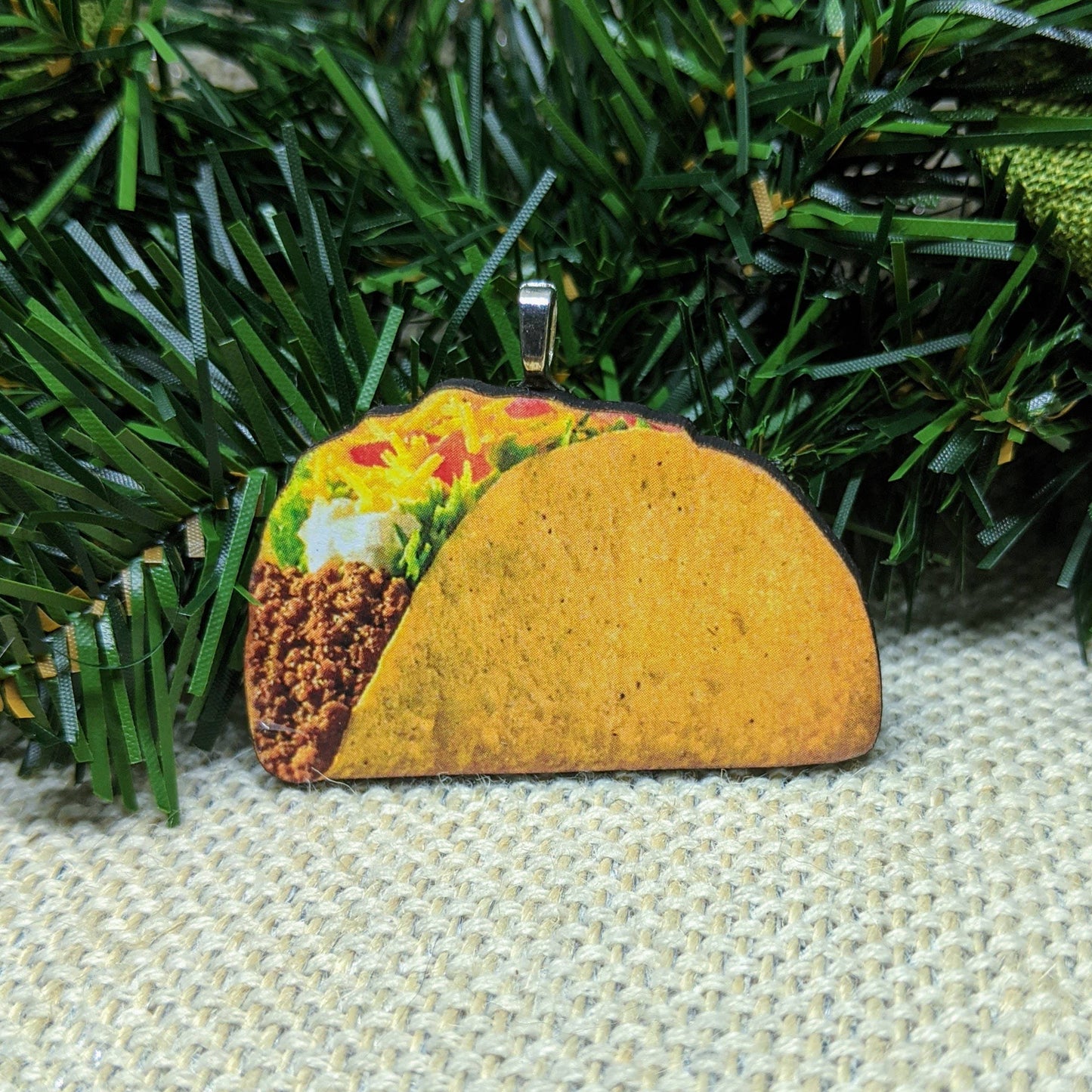 Taco Christmas Ornament