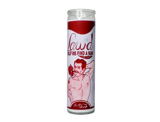 Lawd, Help Me Find A Man - Prayer Candle