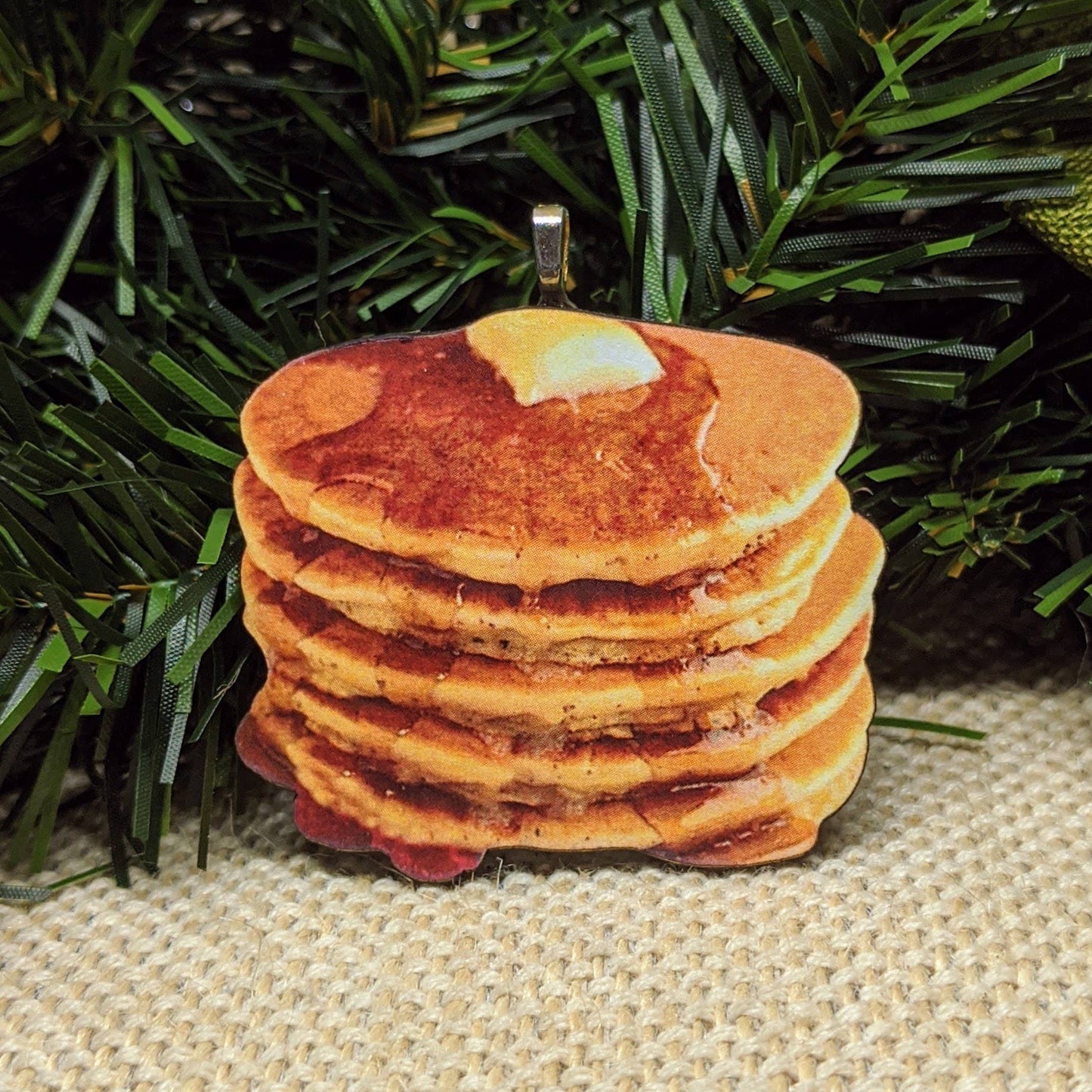 Pancake Christmas Ornament - Stack of Pancakes