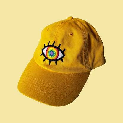 Wokeface Rainbow Eye Hat