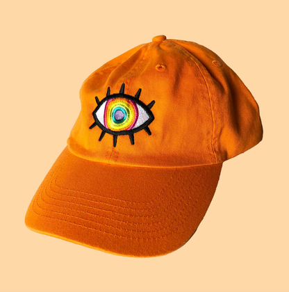 Wokeface Rainbow Eye Hat