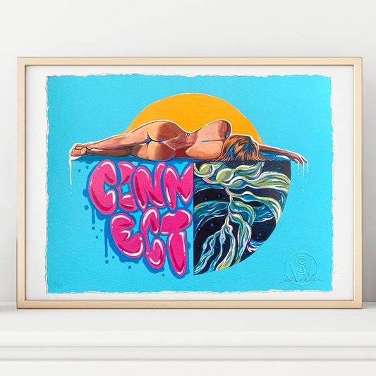 Connect Giclée Print by Skye Walker
