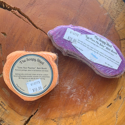 The Soapy Shed Bath Bombs