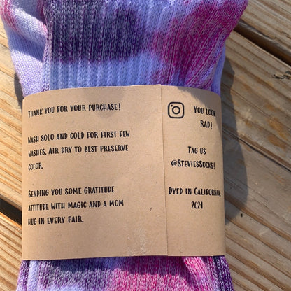 Stevie’s Tye Dye Socks