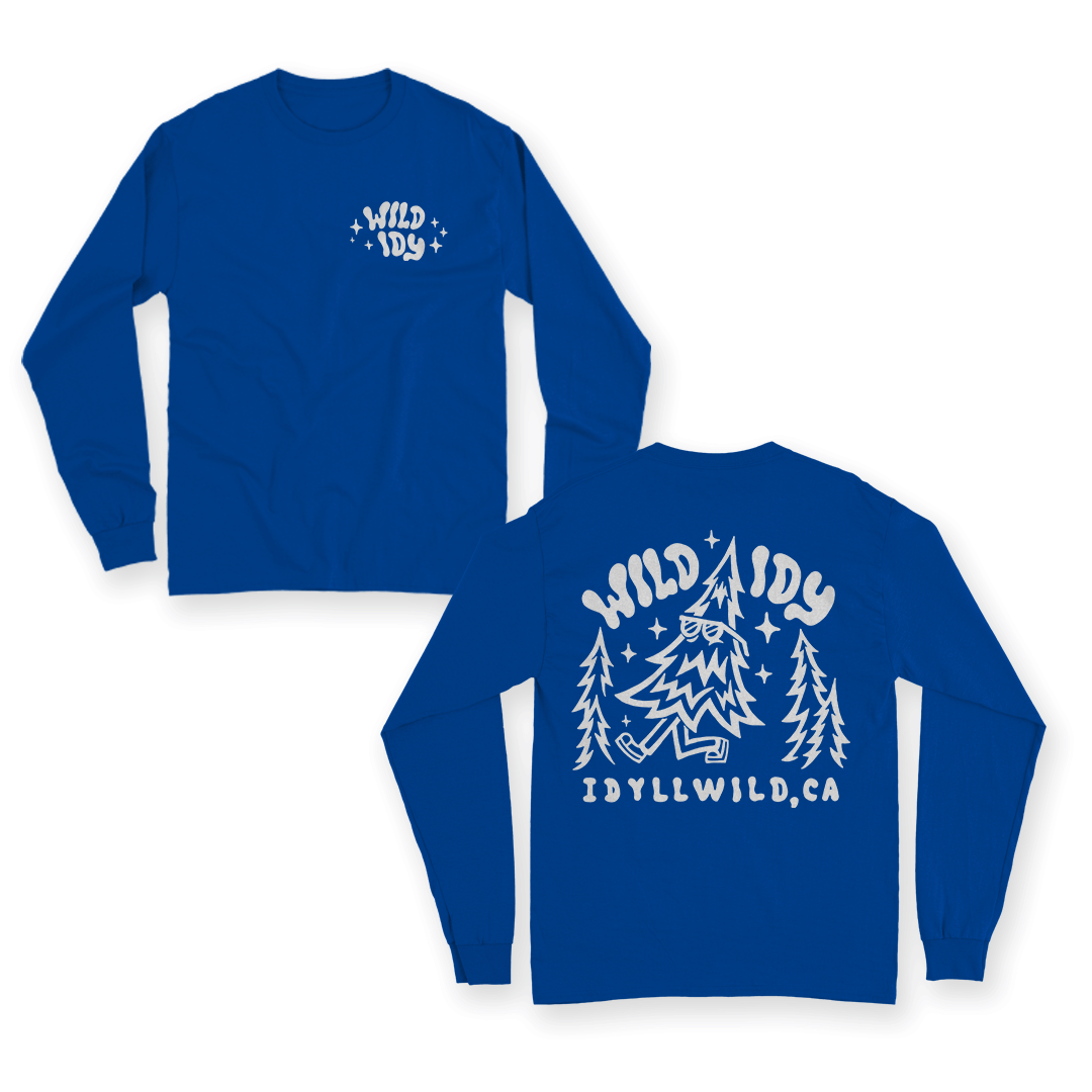 Wild Idy Blue Long Sleeve T-Shirt