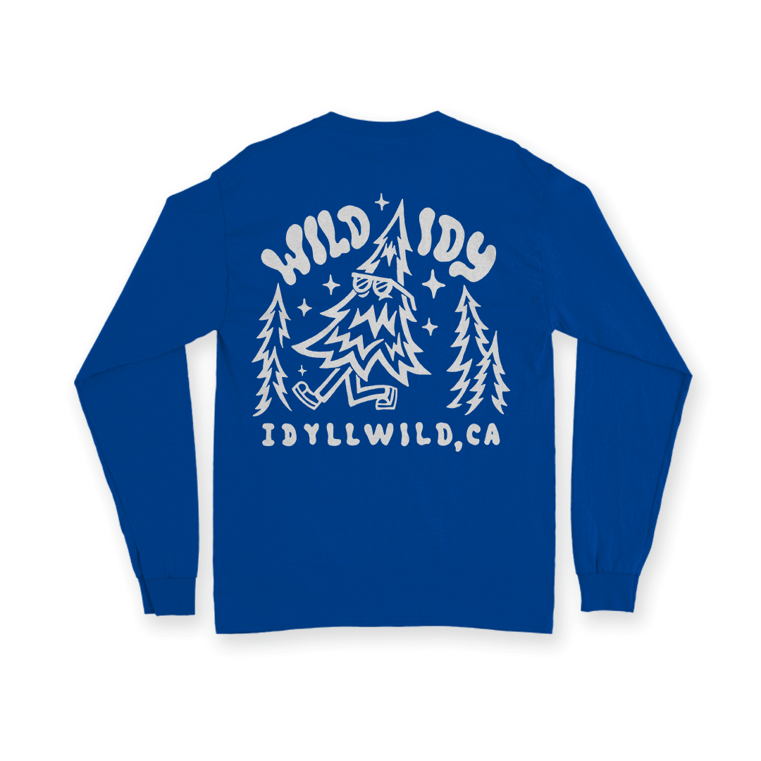 Wild Idy Blue Long Sleeve T-Shirt