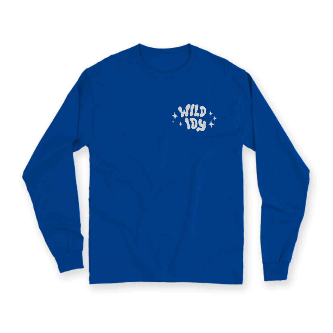 Wild Idy Blue Long Sleeve T-Shirt